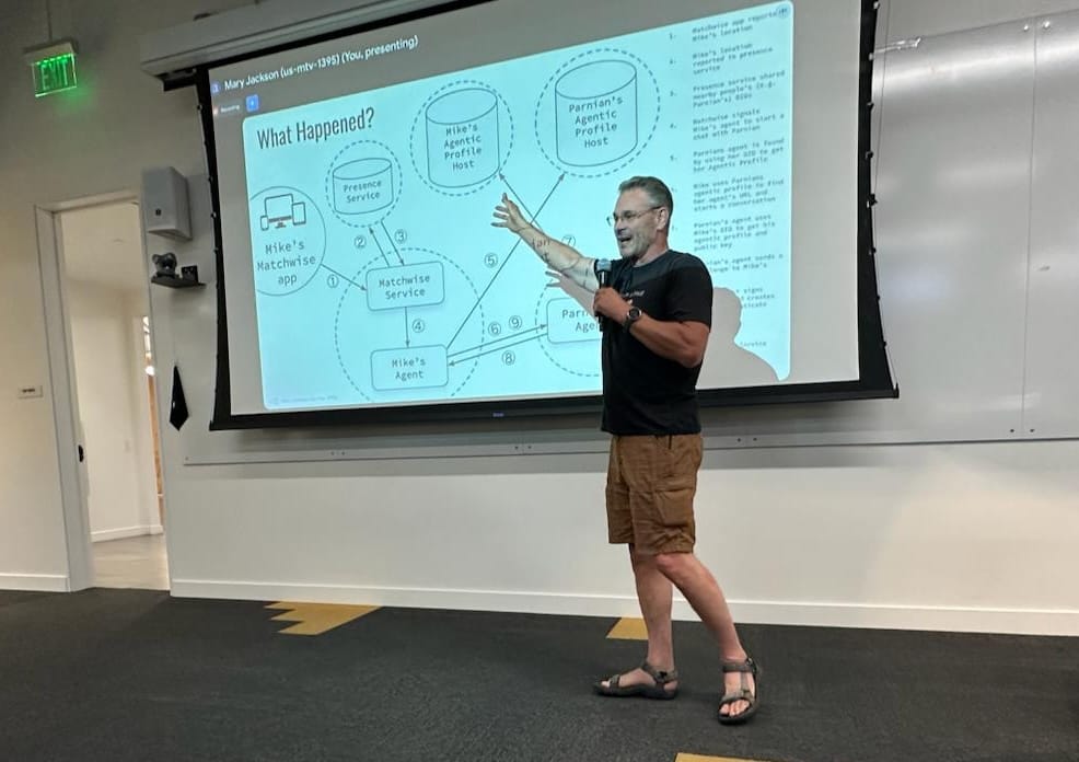Presenting A2A + Agentic Profile at Google's Gemini Workshop